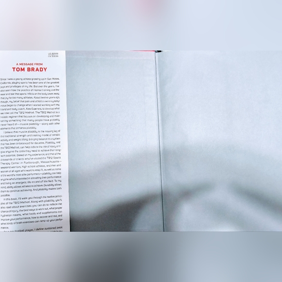 NWOT "TB12" HARDBACK TOM BRADY - Picture 9 of 14